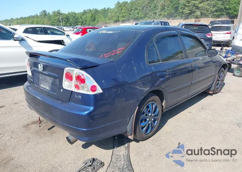 2005 Honda Civic Lx z USA, uszkodzony, nr VIN 2HGES16505H546035